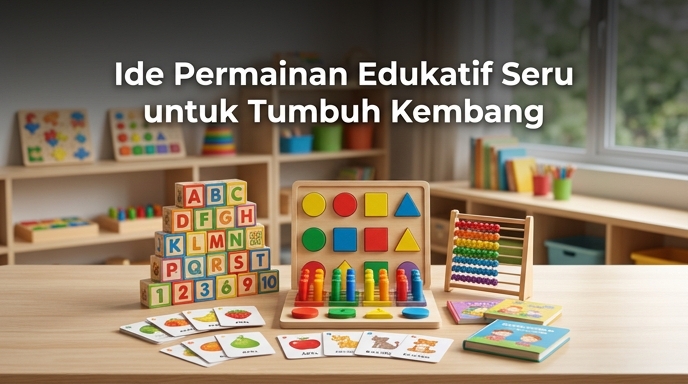 Ide Permainan Edukatif Seru untuk Tumbuh Kembang