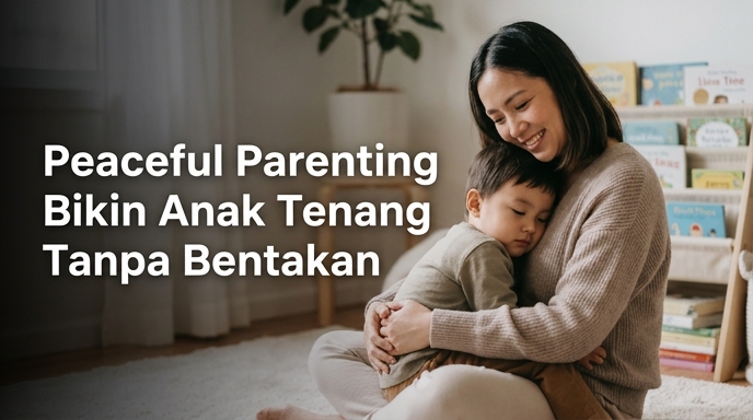 Peaceful Parenting Bikin Anak Tenang Tanpa Bentakan