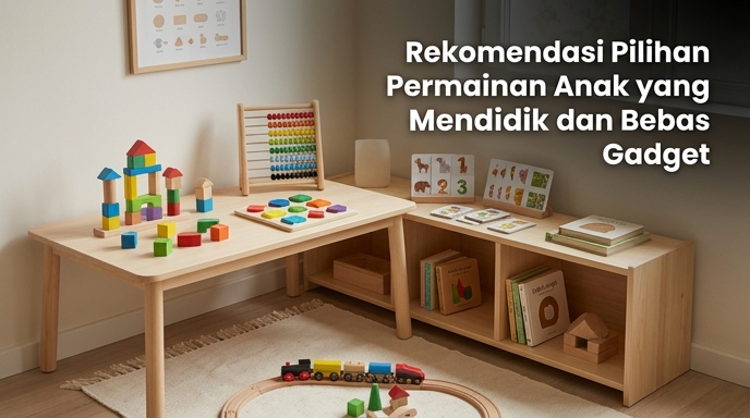 Rekomendasi Pilihan Permainan Anak yang Mendidik dan Bebas Gadget