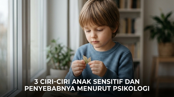 3 Ciri-Ciri Anak Sensitif Dan Penyebabnya Menurut Psikologi