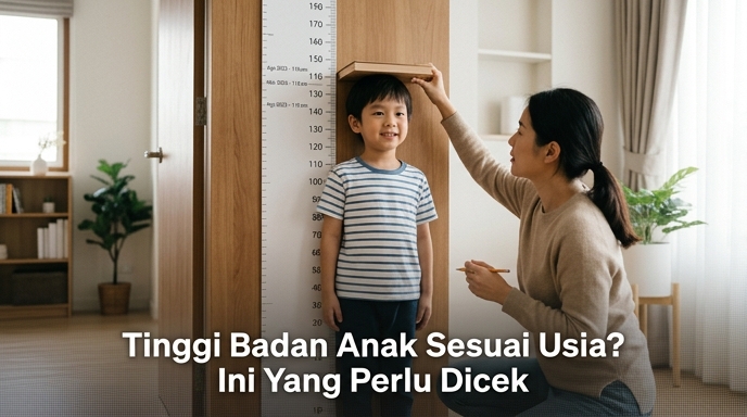 Tinggi Badan Anak Sesuai Usia? Ini Yang Perlu Dicek